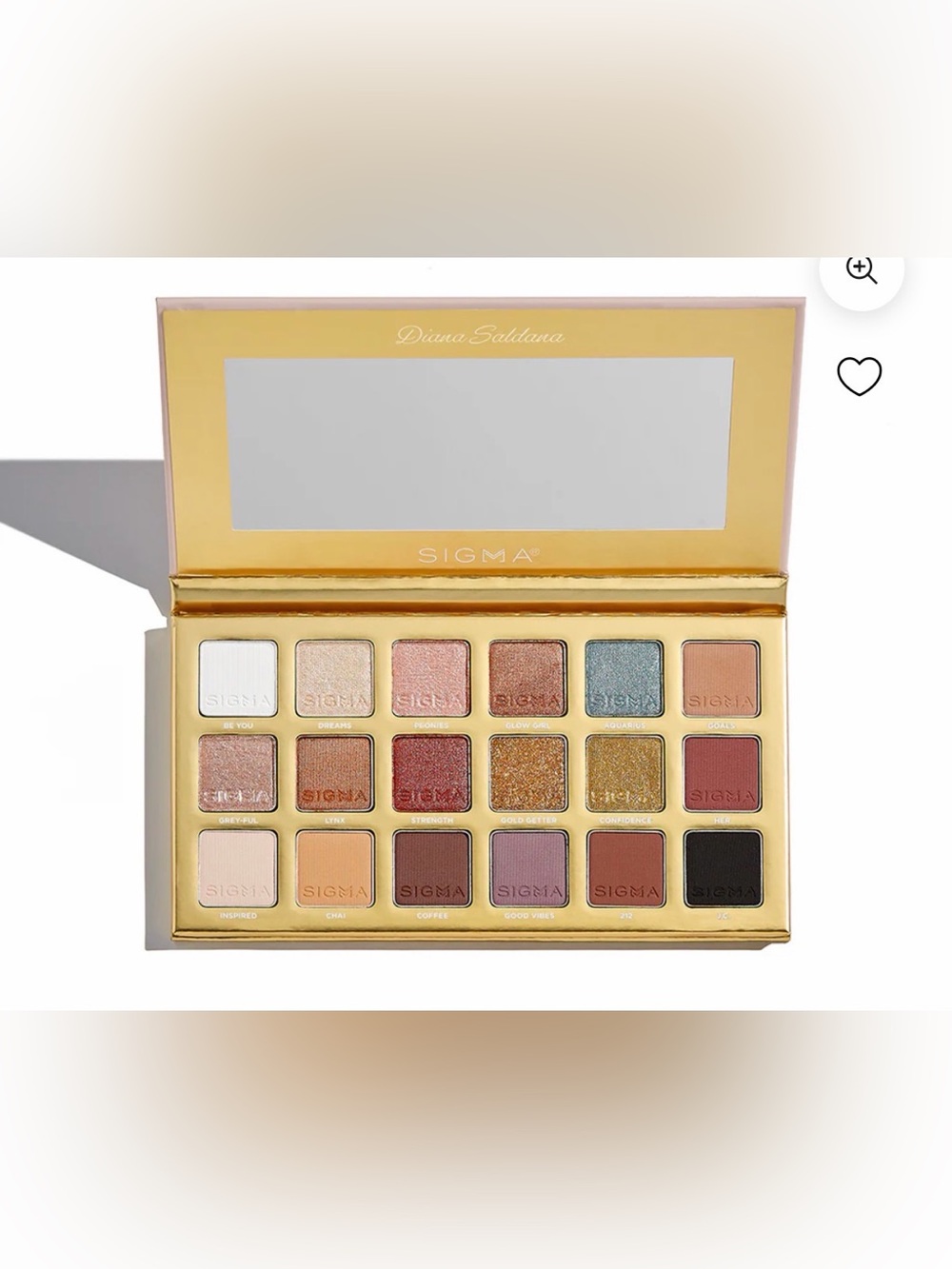 Sigma Beauty Diana Saldana Eyeshadow Palette